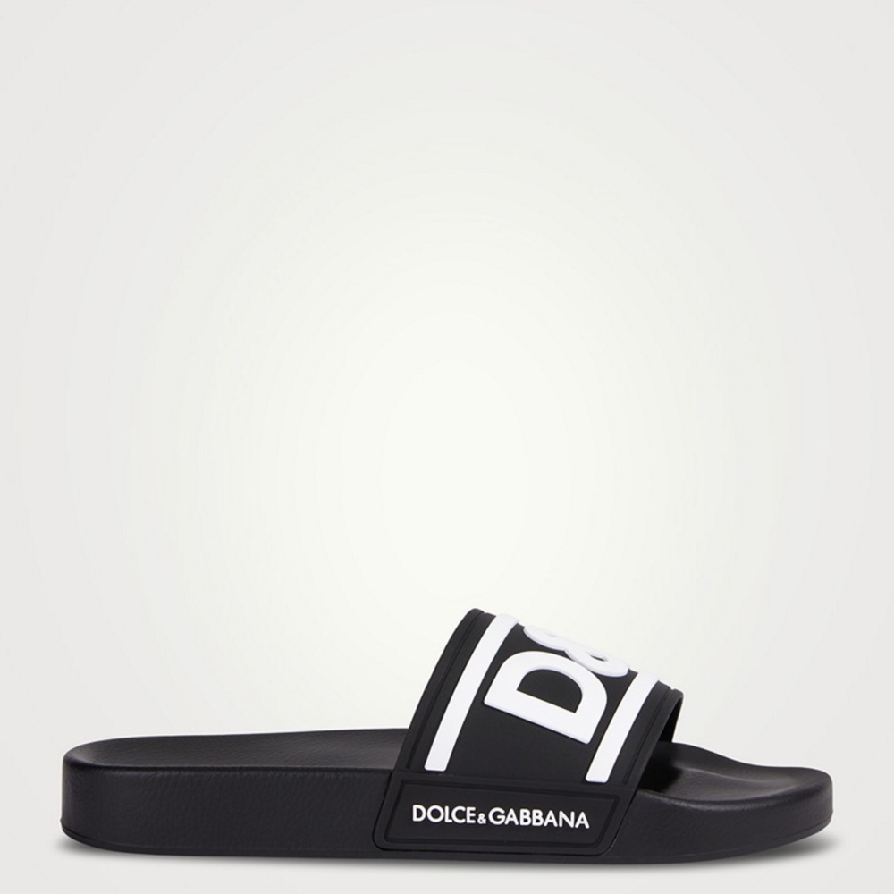 Dolce & Gabbana Black and White Logo Slides
